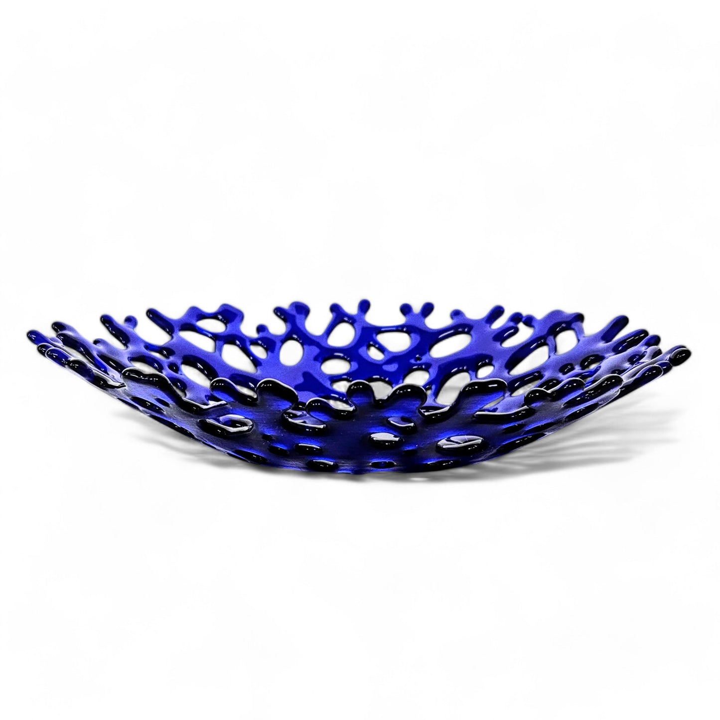 | Fused Glass Fruit Bowl | Beach Themed Kitchen Decor| Coffee