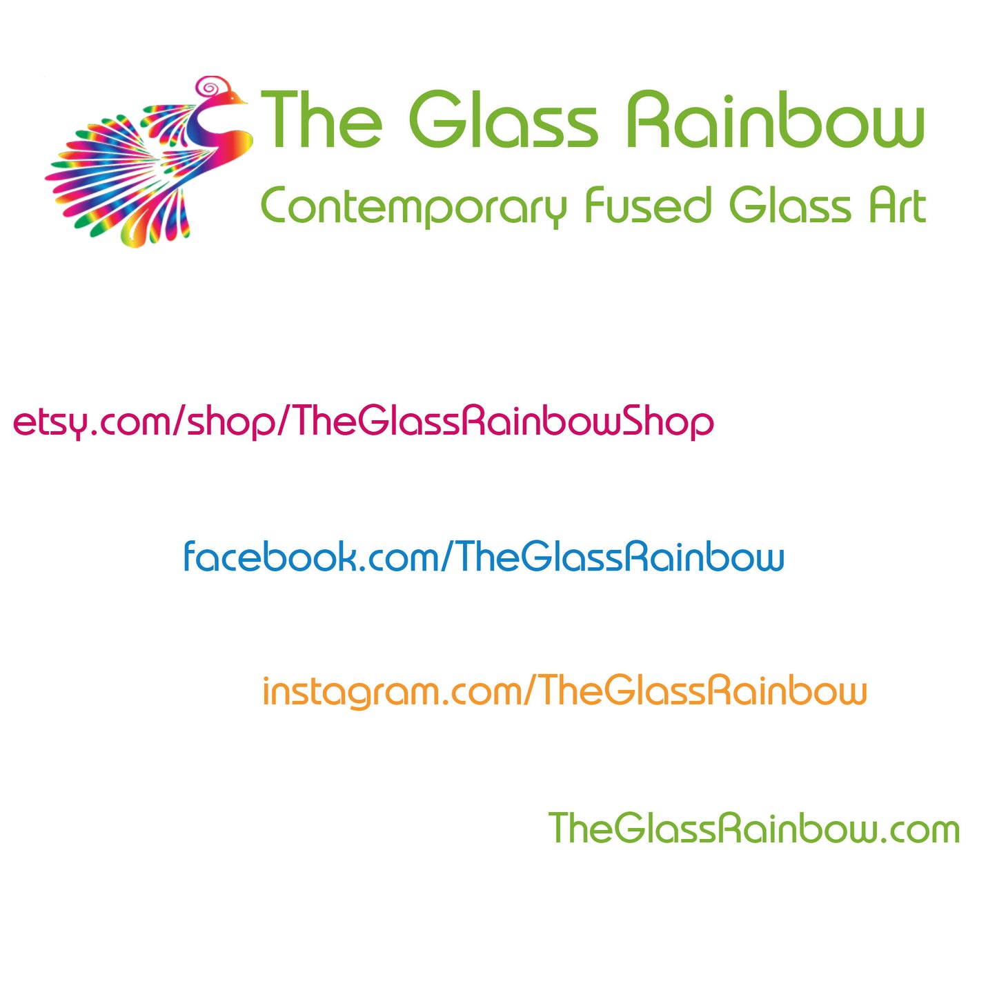 Glass Art Painted Vase in Teal Aqua Turquoise and Navy